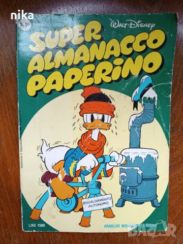 КОМИКС WALT DISNEY SUPER ALMANACCO PAPERINO, снимка 1