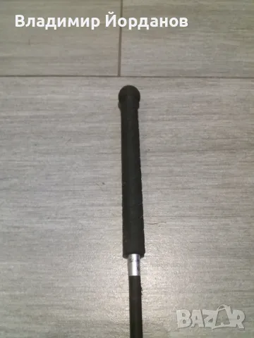 камшик за езда Edward Goddard, England с гумен държач, снимка 2 - Други животни - 49087469