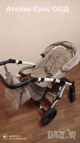Комбинирана бебешка количка Lorelli Rimini, снимка 7 - Детски колички - 43331396