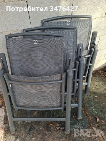 Сгъваеми шезлонг столове , снимка 5 - Столове - 52557893