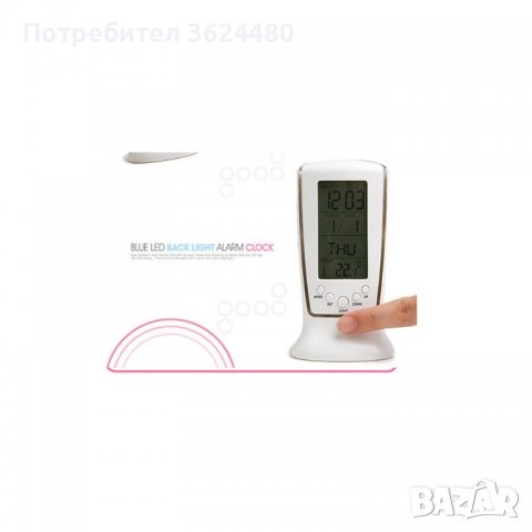 Дигитален, диоден, настолен, LED часовник,, снимка 6 - Други стоки за дома - 39953950