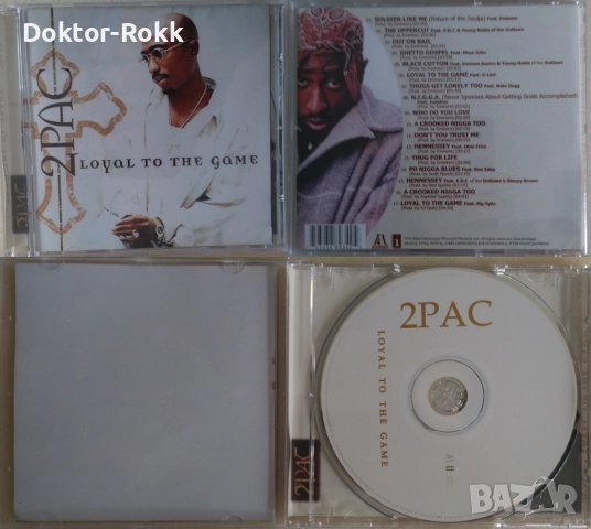 2Pac - оригинални и неофициални дискове, снимка 4 - CD дискове - 50425412