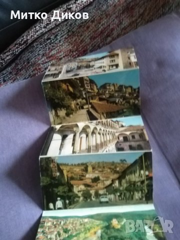 Велико Търново албум 9 броя картички 150х75мм, снимка 6 - Колекции - 43906946