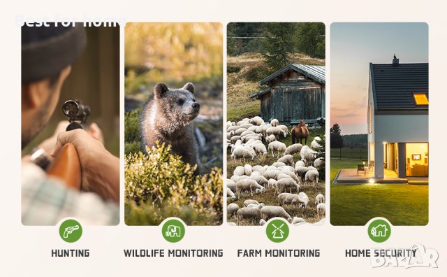 Ловна камера CEYOMUR CY50 с карта 32 GB и АДАПТЕР, снимка 10 - Оборудване и аксесоари за оръжия - 43774052