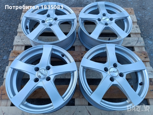 Лети джанти 16ки 4х100 Dezent, снимка 2 - Гуми и джанти - 52227630