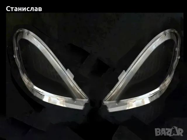 Стъкла (капаци) за фарове за Mercedes SLK R171, снимка 5 - Части - 47661181
