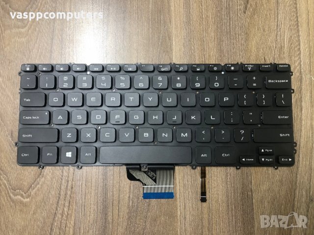 Клавиатура за Dell Precision M3800 XPS 15 9530 Black Without FRAME Backlit US