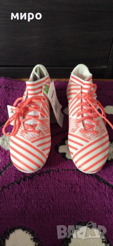 Детски футболни бутонки Adidas номер 37,5 момиче, снимка 5 - Други - 32626759