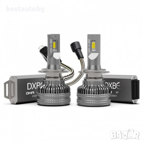LED система DXBC H7 12V 12000LM 100W за къси / дълги светлини, снимка 4 - Аксесоари и консумативи - 39326496