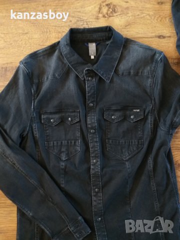 g-star tacoma western straight shirt wmn - страхотна дамска риза КАТО НОВА, снимка 9 - Ризи - 39731472