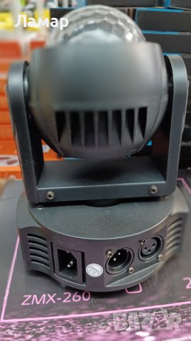 Украса,mini moving head 4 led и свера двойна лед въртяща се глава, диско ефект, сценично осветление, снимка 3 - Друга електроника - 44050965
