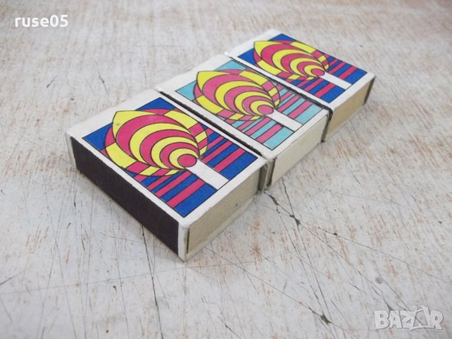 Лот от 3 бр. български кибрита, снимка 2 - Други ценни предмети - 28126239