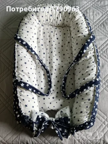 Бебешко гнездо с две лица, снимка 1