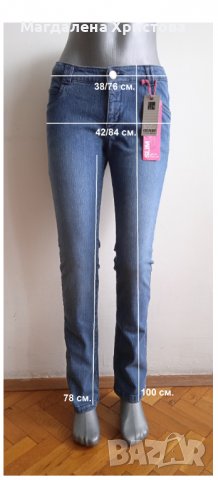 Дънки за момиче DENIM - р.158 см., снимка 7 - Детски панталони и дънки - 37555856