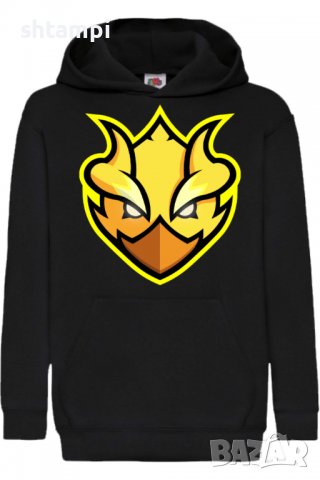 Детски Суитчър/Суитшърт Phoenix Crow Head 2,Brawl Stars,Игра,Подарък,Изненада,Забавление,Рожден Ден