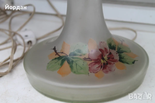 Стара настолна лампа, снимка 2 - Настолни лампи - 50461983