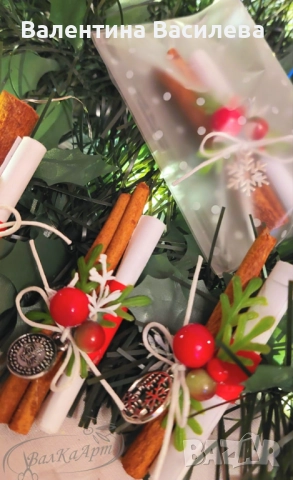 Ръчно изработени коледни късмети, снимка 12 - Други - 52182635