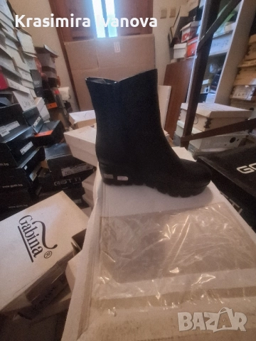 естествена бота с платформа , снимка 2 - Дамски боти - 52506499