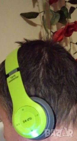 Сгъваеми Блутут слушалки с калъф!, снимка 2 - Bluetooth слушалки - 44116252