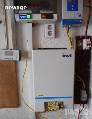 Соларен хибриден инвертор INVT XN50PIII-48 (5 kW / 48 V), снимка 4 - Друга електроника - 53170107