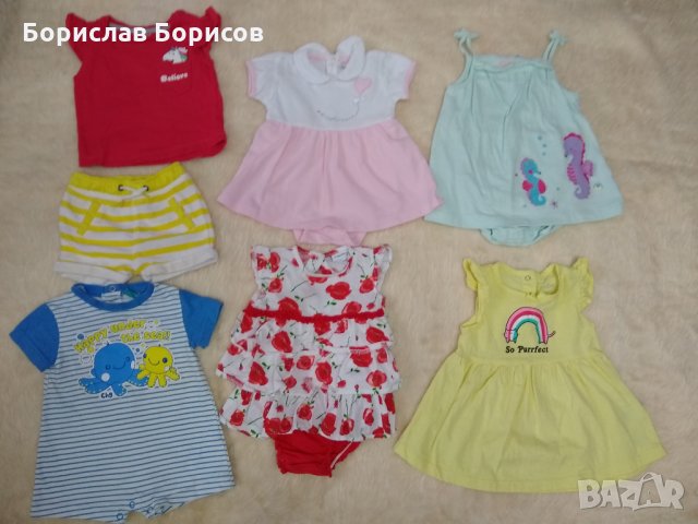 Лот бодита ромпъри 0-3м./3-5м., снимка 7 - Бодита за бебе - 28585572