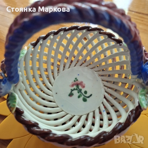 Красива кошничка от Англия, снимка 3 - Декорация за дома - 51680680