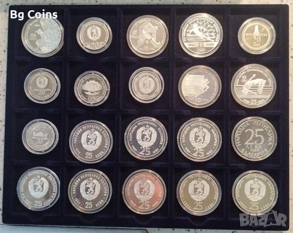 Колекция сребро 1963-1990 62 бр, снимка 6 - Нумизматика и бонистика - 51548454