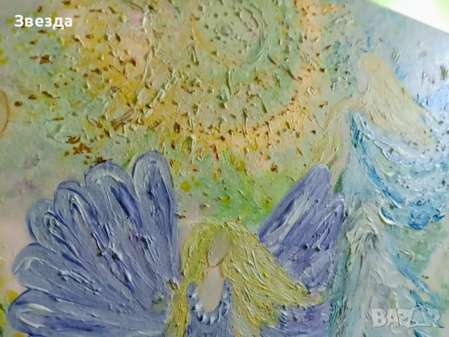 Картина "Ангели на Светлината", снимка 2 - Картини - 38052763