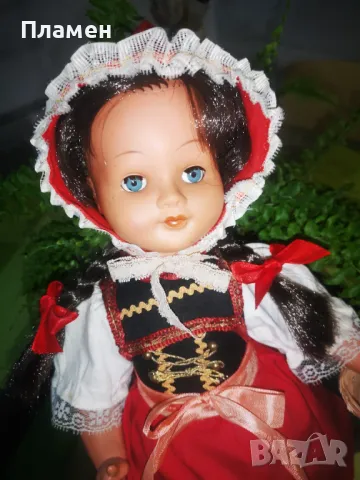 Стара кукла Червената шапчица , снимка 3 - Колекции - 49694358