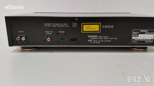 CD player Denon DCD-615, снимка 8 - MP3 и MP4 плеъри - 28307907