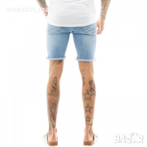 МЪЖКИ КЪСИ ДЪНКИ – DFND London Chopper Denim Shorts; размер: W32, снимка 3 - Къси панталони - 28572362