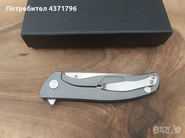 Сгъваем джобен нож D2,заключване Frame Lock, D119, снимка 6 - Ножове - 49151719