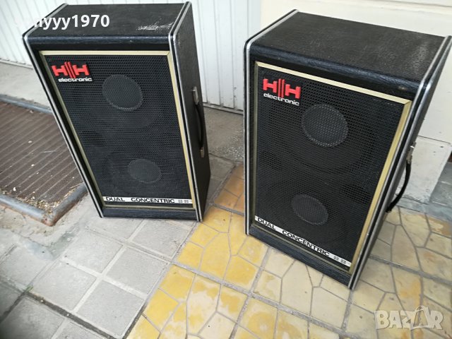 HH ELECTRONICS-профи колони-внос ENGLAND 2104211730, снимка 2 - Тонколони - 32634198