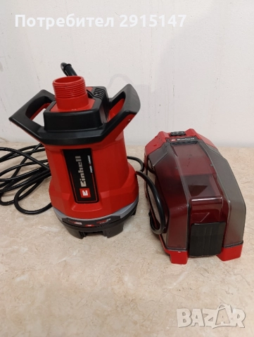Акумулаторна помпа за мръсна вода Einhell Expert Power X-Change GE-DP 18/25 Li-Solo, снимка 5 - Други инструменти - 52484841
