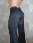 B- Young M/38- Официален панталон с висока талия и жакардови мотиви с еластичност , снимка 3