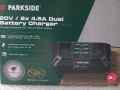Двойно зарядно PARKSIDE - 2X4.5Ah, снимка 2