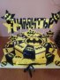 Тематична украса за рожден ден с Батман жълто и черно , снимка 8