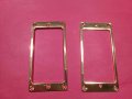 Gold метални рамки за humbuckers с gold винтчета за поставяне, снимка 2