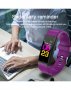 Фитнес блутут гривна Lefun Smart Bracelet - часовник с измерване на кръвно налягане, пулс, крачки, снимка 3