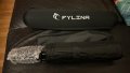 Нов Сгъваем ветроустойчив чадър автоматично отваряне Черен FYLINA , снимка 8