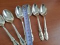 Руски посребрени прибори ножове лъжици и вилици , снимка 3