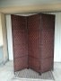 параван-180х150см-дърво/плетка 2104211030, снимка 14