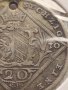 Сребърна монета 20 кройцера Йозеф втори Нюрнберг за КОЛЕКЦИОНЕРИ 12216, снимка 5