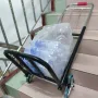 Транспортна количка сгъваема количка за катерене по стълби, снимка 7