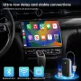 Безжичен адаптер GOQELK Carplay 2024, 2 в 1 Android Auto безжичен адаптер Carplay и Android Auto, снимка 4