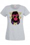 Дамска Тениска monkey with headphones,Изненада,Повод,Подарък,Празник                   , снимка 7