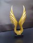 Статуетка Златни крила от висококачествен полирезин, снимка 2