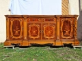 Италиански уникален комод с богата Интарзия , снимка 12