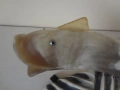 Фигура на риба - статуетка от животински рога, снимка 4