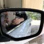 2 бр. Фолио против замъгляване и пръски на автомобилни огледала стикери за огледала огледало, снимка 2